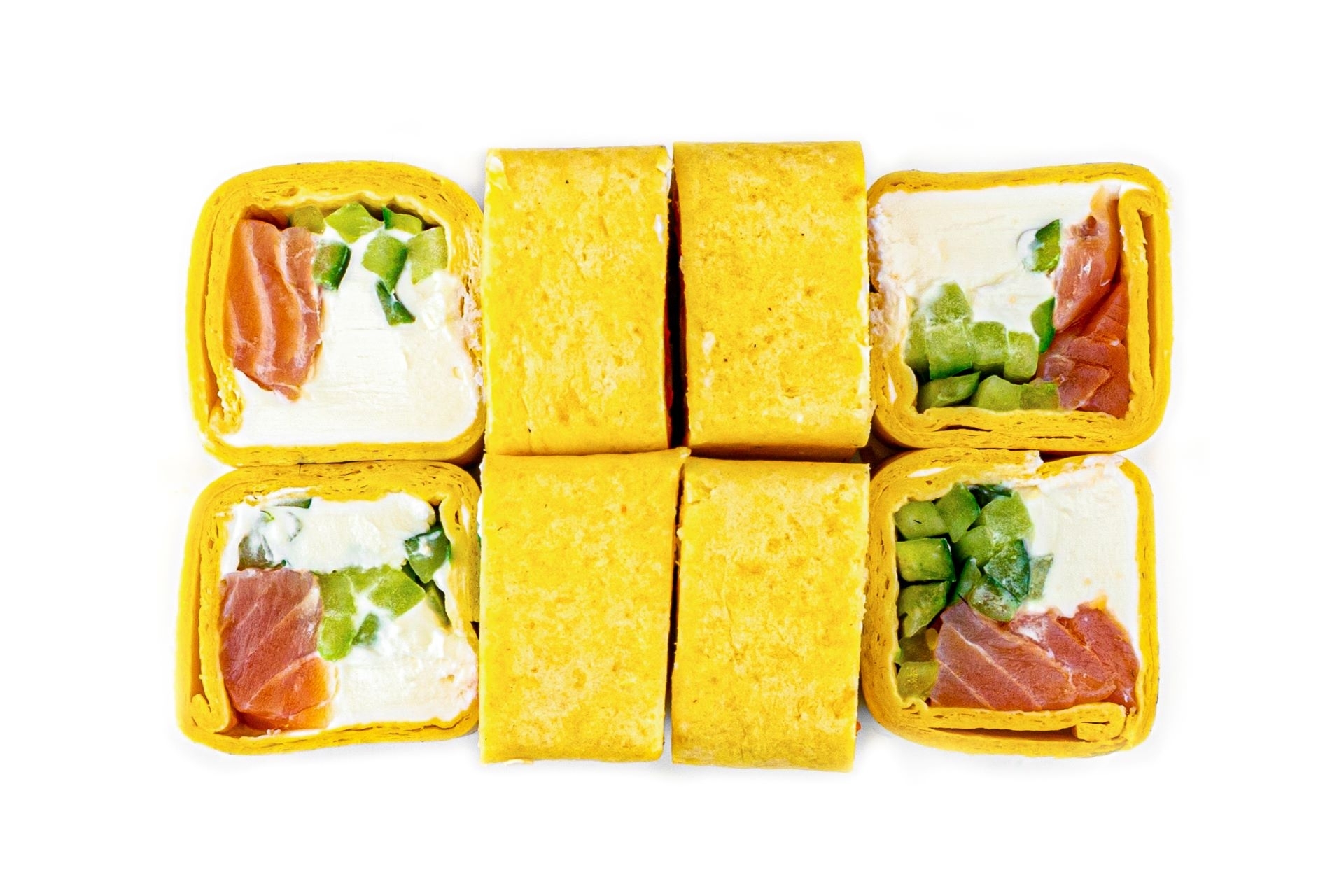 Тортилья с лососем