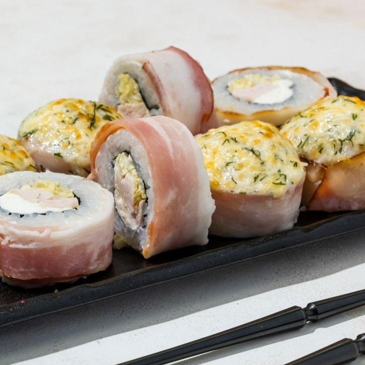 Запеченные с беконом