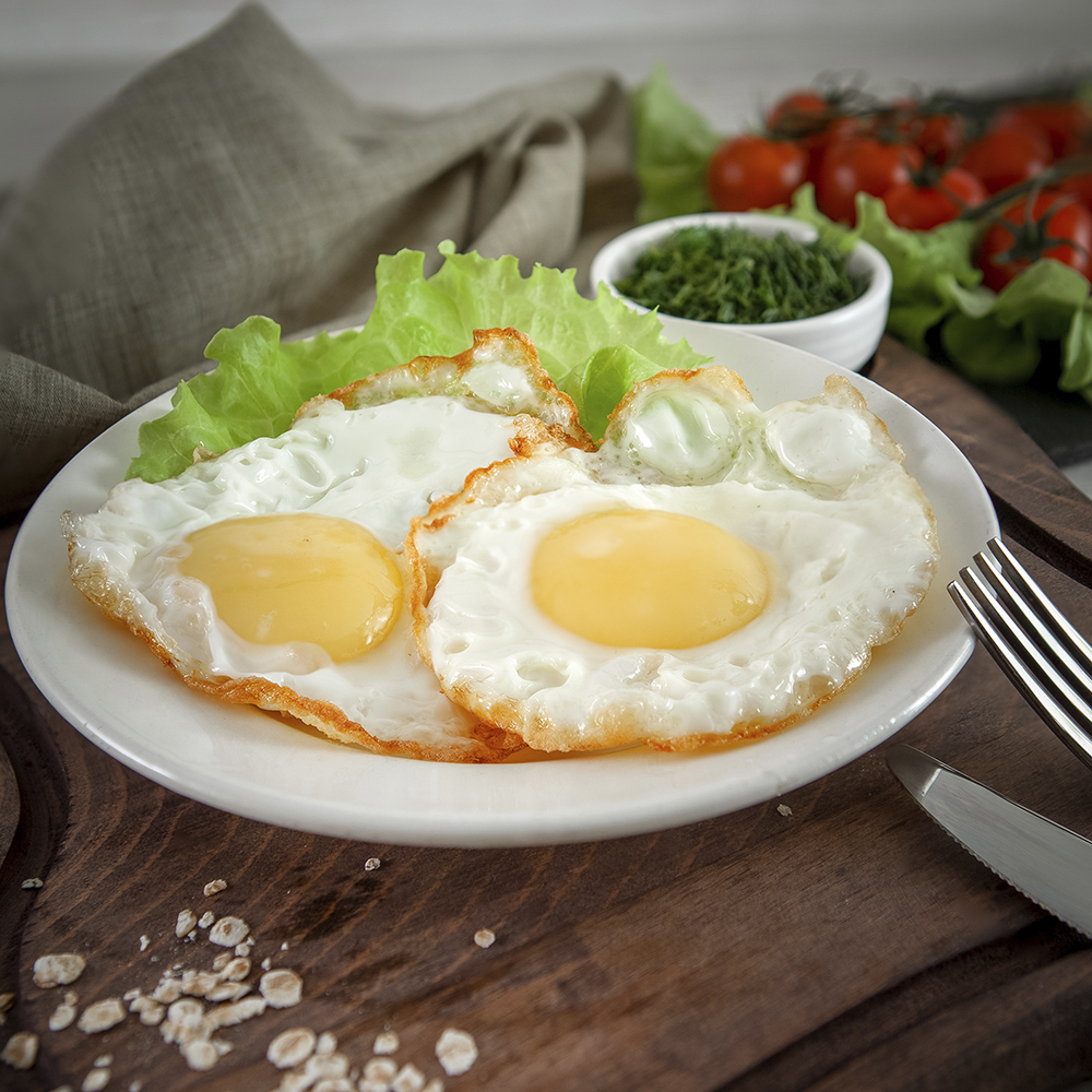 Яичница глазунья