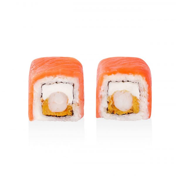 Филадельфия с креветкой 4шт