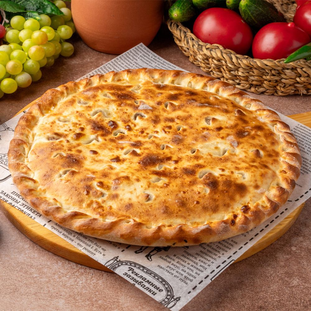 Пирог с мясом и капустой