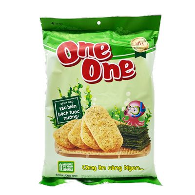 One One хрустящие рисовые крекеры со морксих водорослей