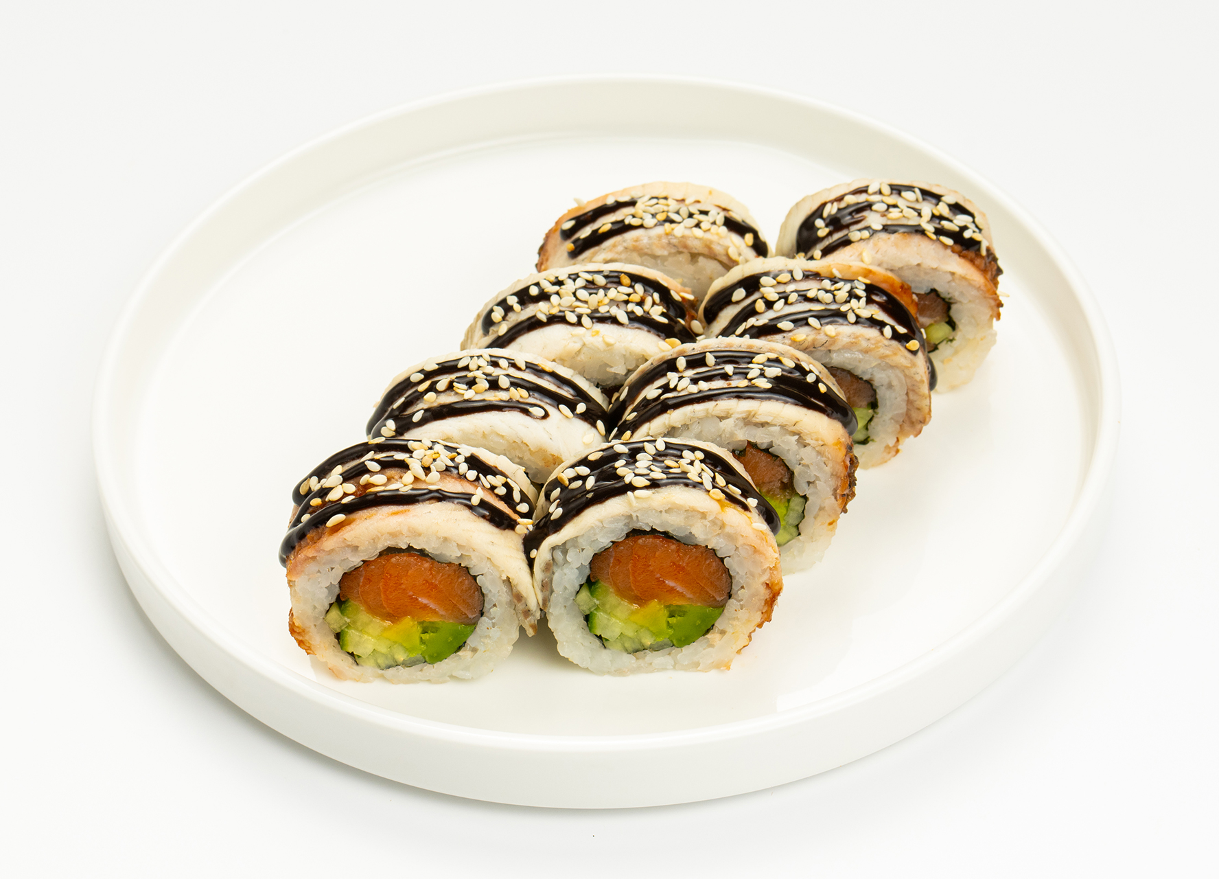 Мегаролл Канадский с лососем