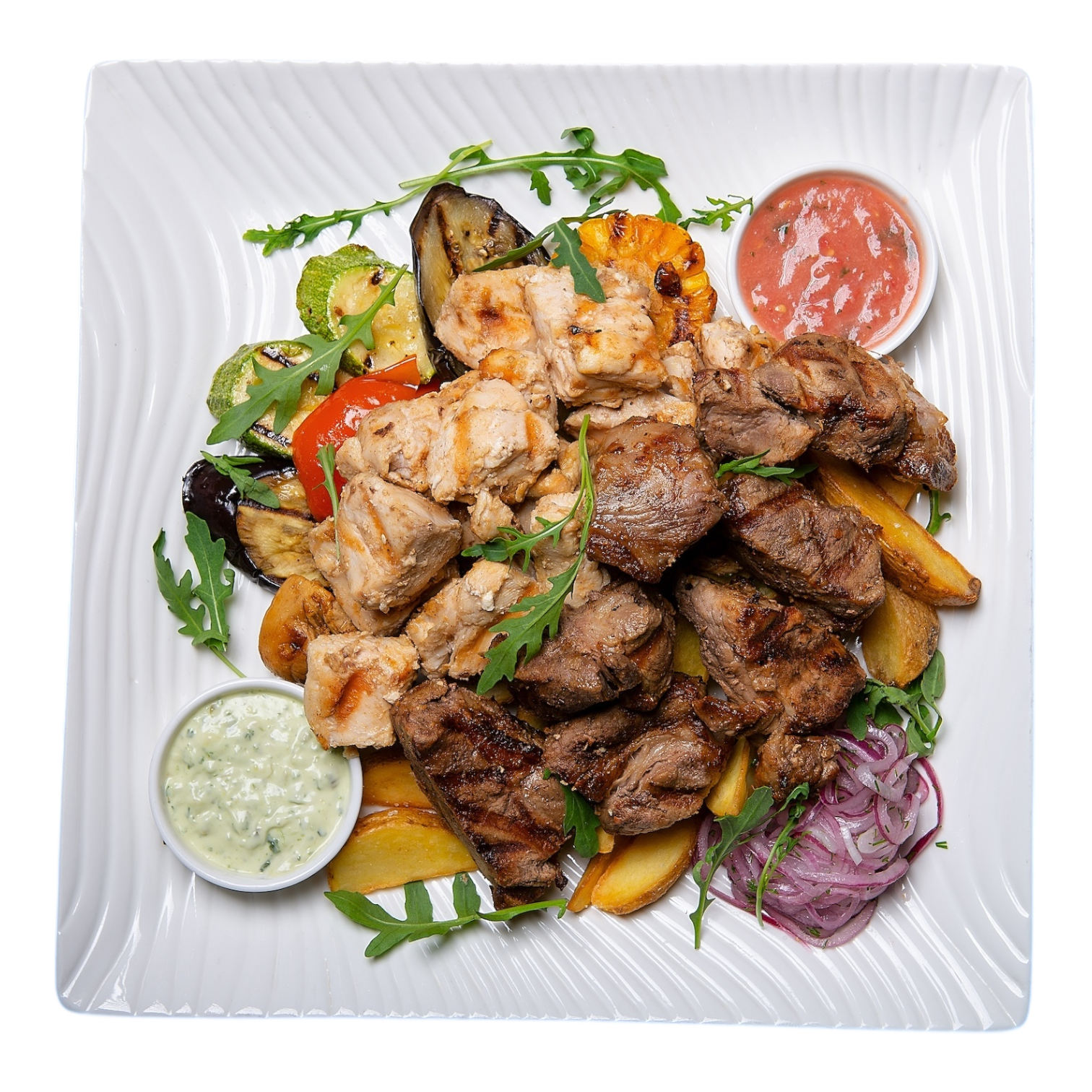 Плато курица\свинина
