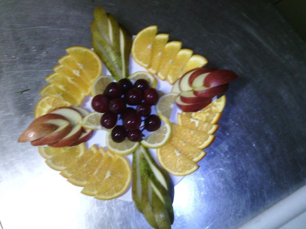 Фруктовая тарелка