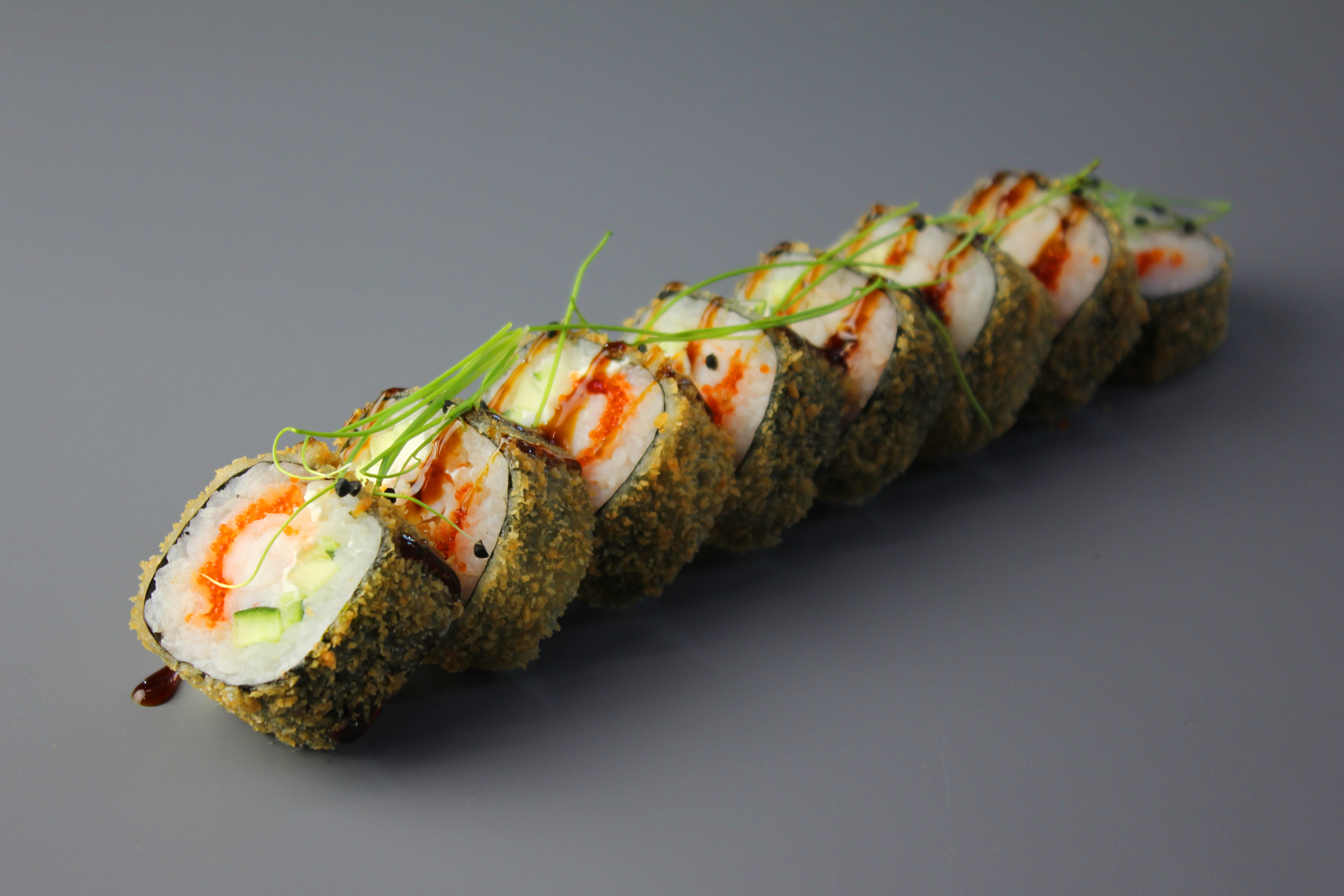 ТЕМПУРА РОЛЛ "КРЕВЕТКА"