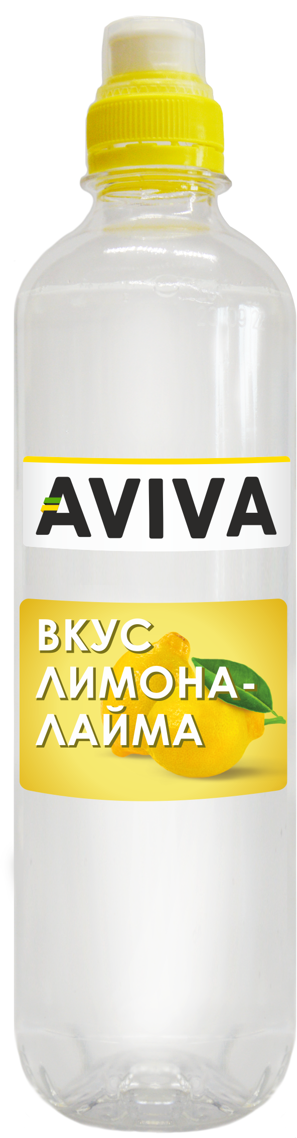 Вода питьевая AVIVA лимон-лайм 0,5л.
