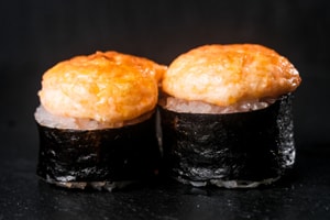 Запечённый ролл с курицей
