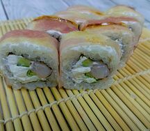 Запеченный Бекон с креветкой