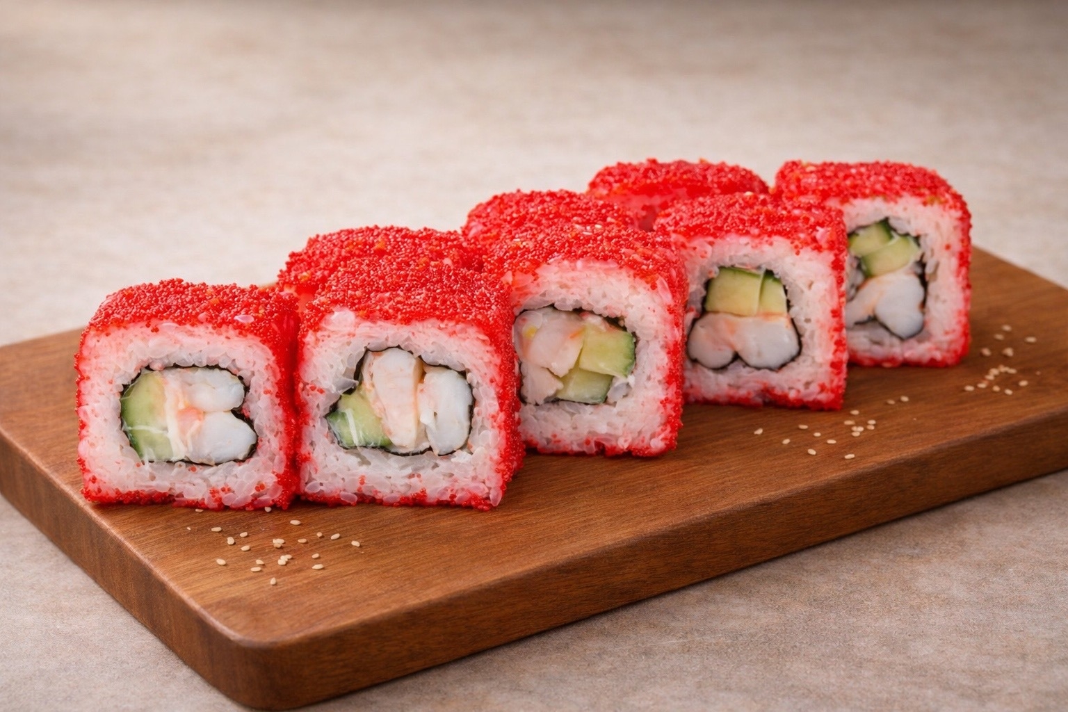 Калифорния с креветкой