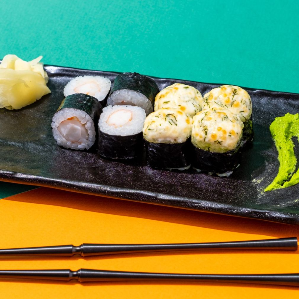 Запеченные с креветкой