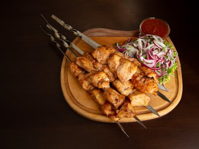 Шашлык из куриной грудки