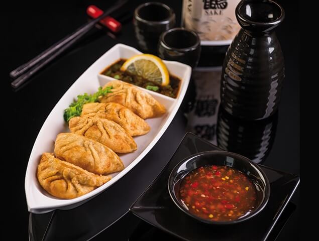Пельмени с креветками