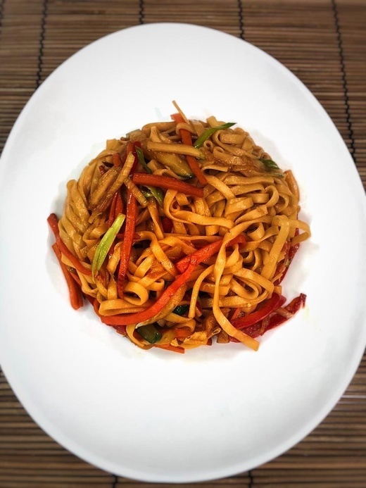 Удон с овощами