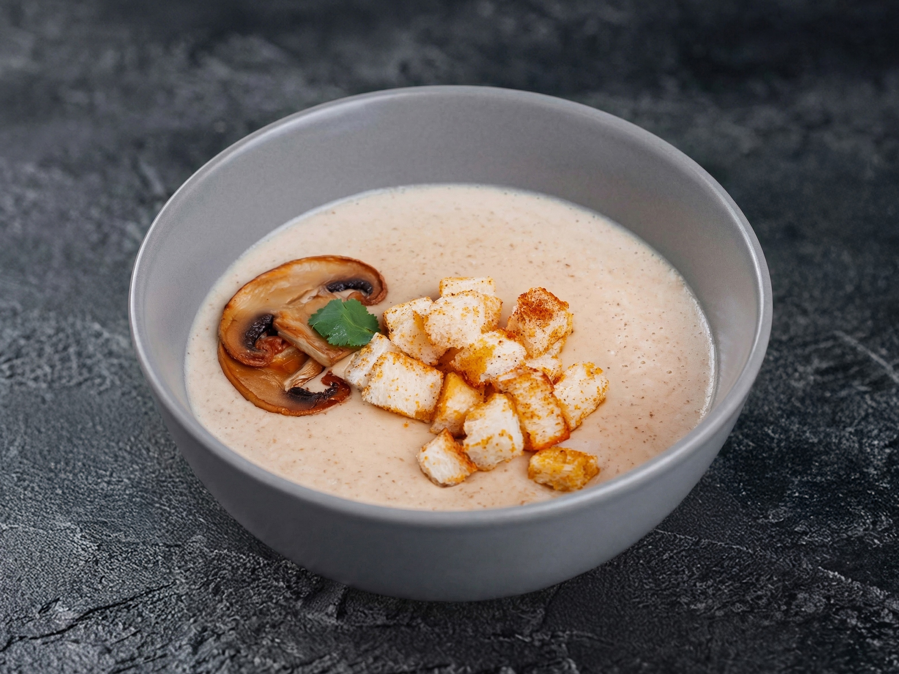 Крем-суп из шампиньонов