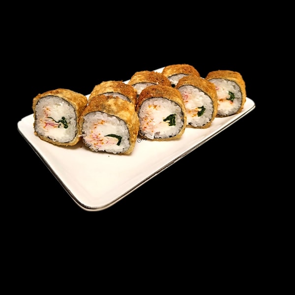 Краби темпура с луком