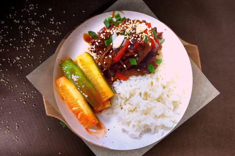 Говядина терияки 