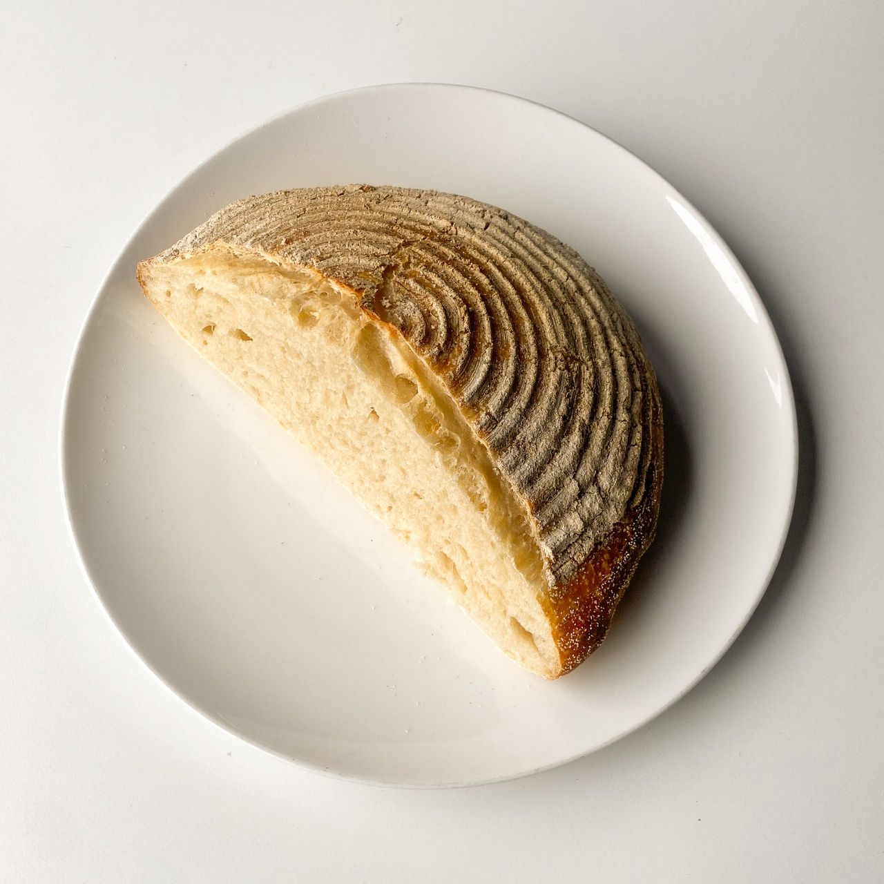 Бездрожжевой хлеб полбулки