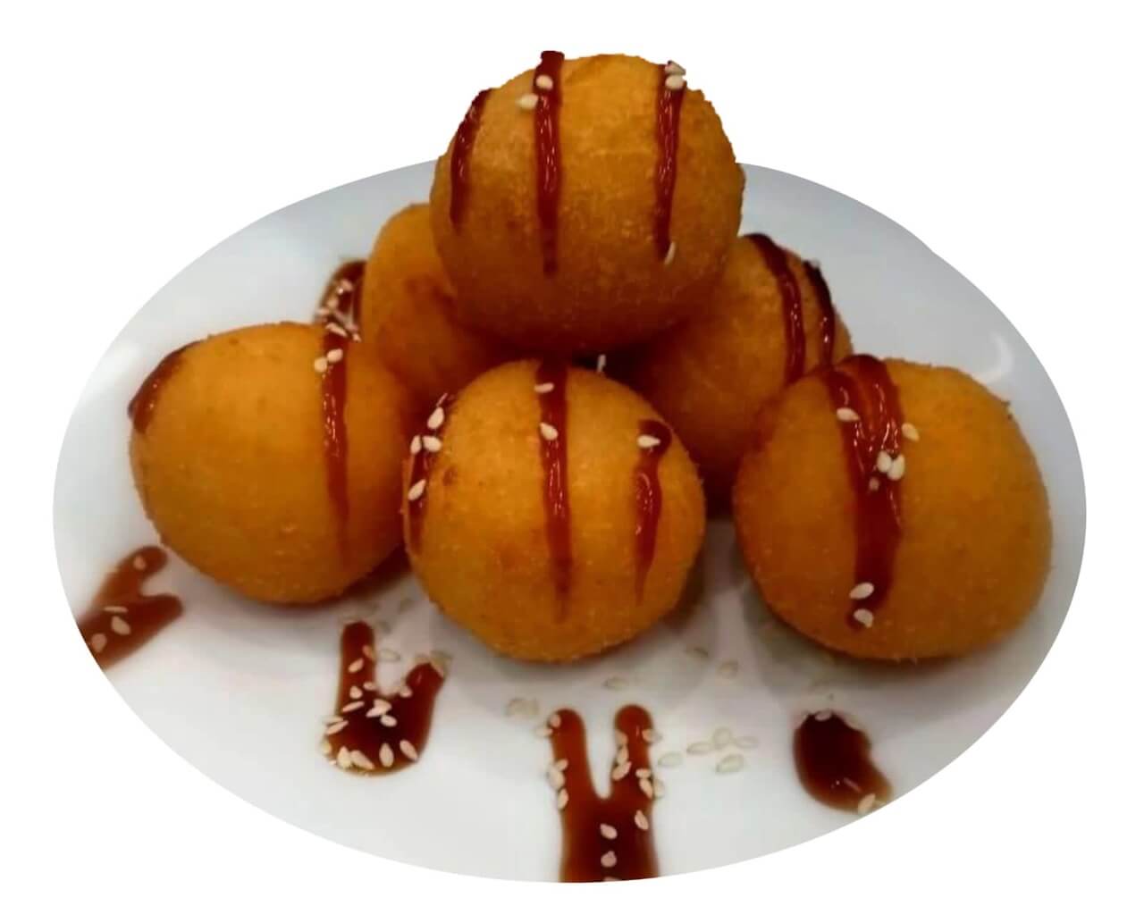 Японские шарики с сыром