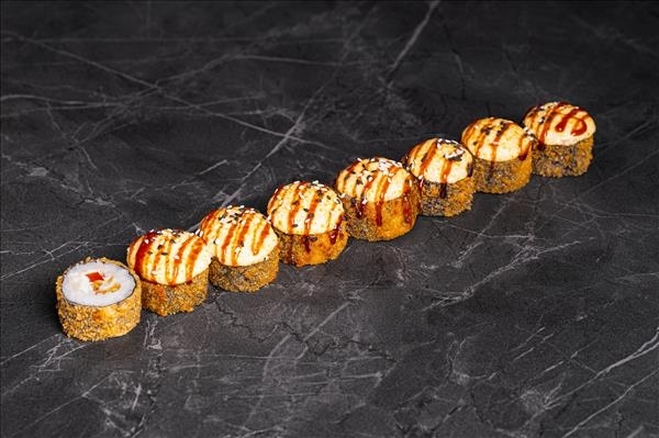 Темпура с окунем