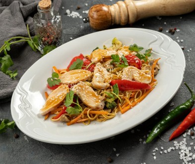 Wok С Курицей