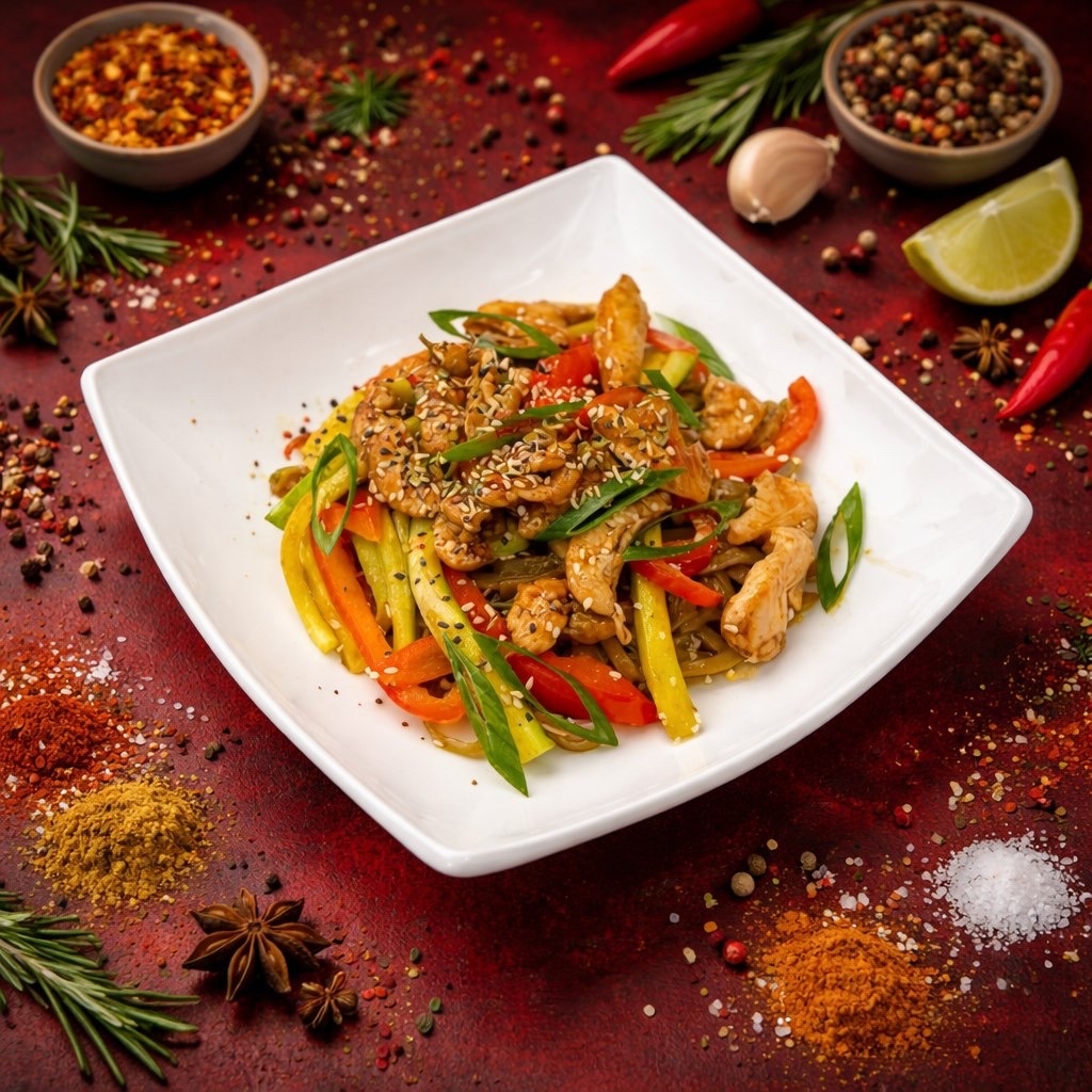 Соба с курицей