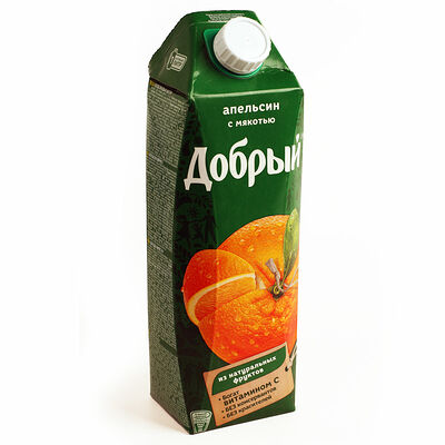 Сок "Добрый" апельсин 1 л
