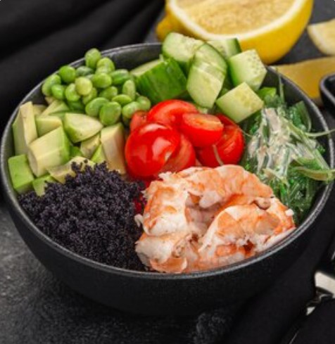 Поке с креветкой