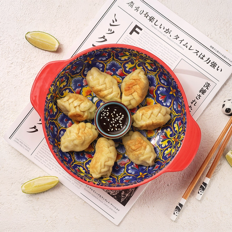 Гёдза с креветками и курицей