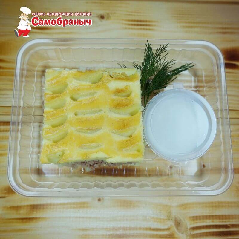 Запеканка картофельная с мясом 200/20