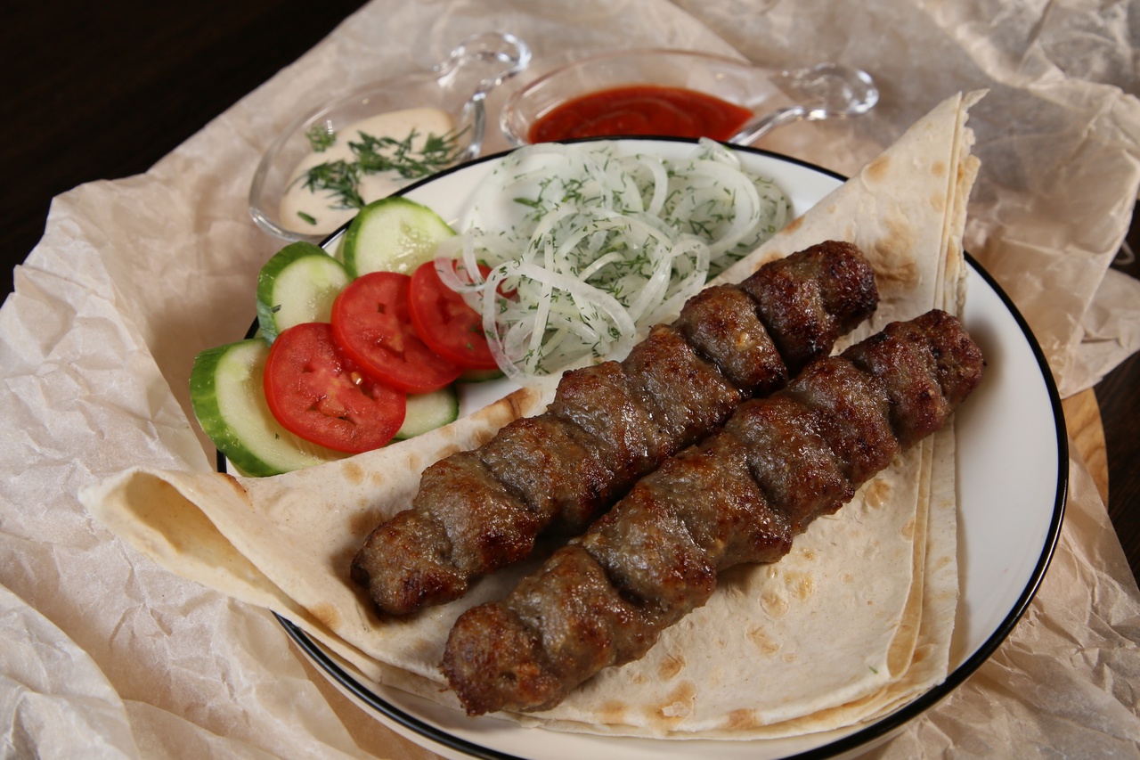 Люля кебаб говядина