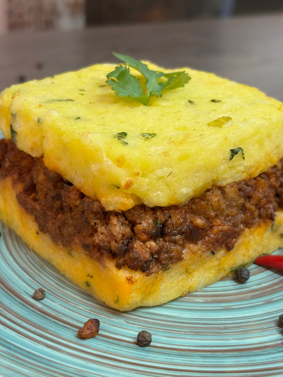 Фермерский пирог с мясом