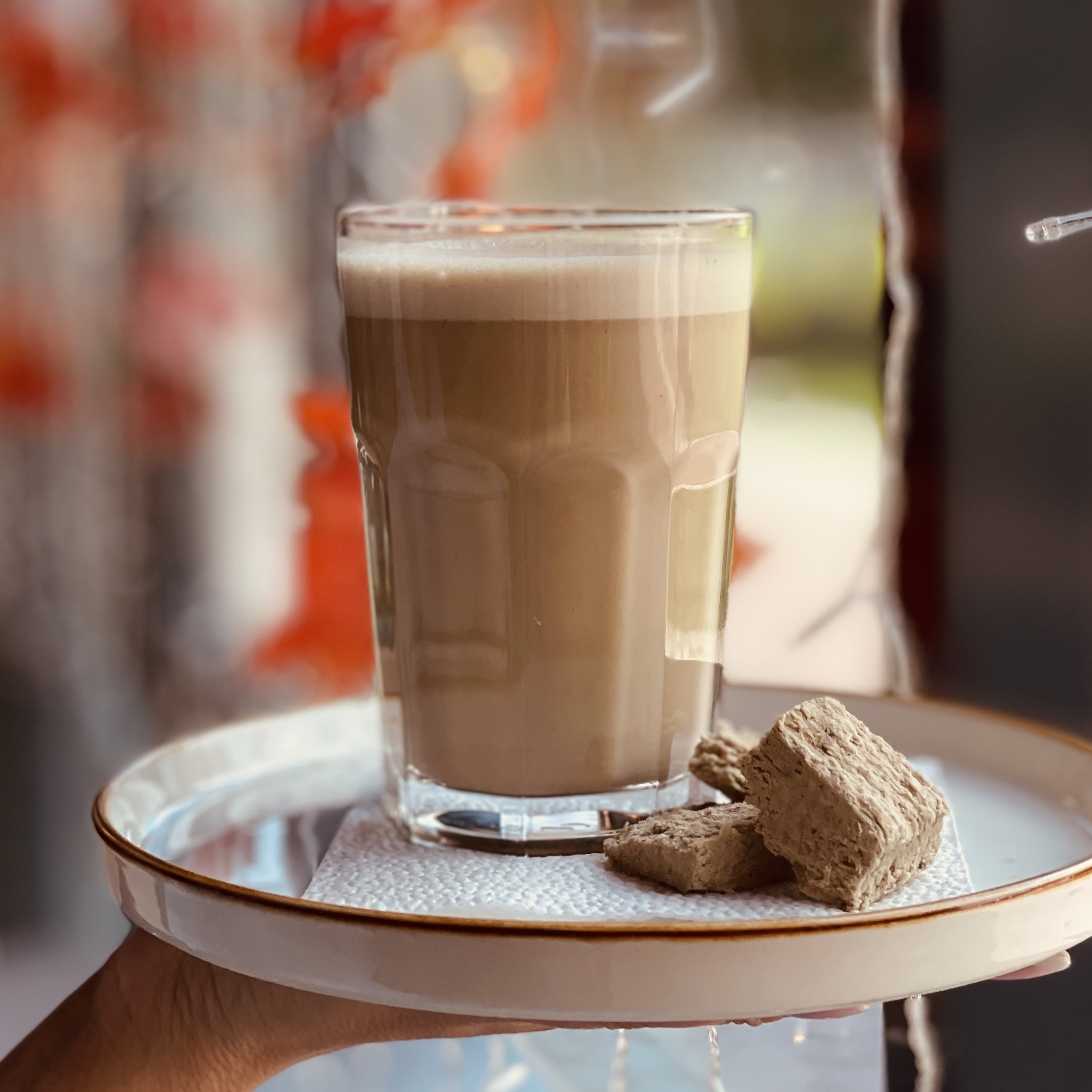 Латте с халвой 450 мл