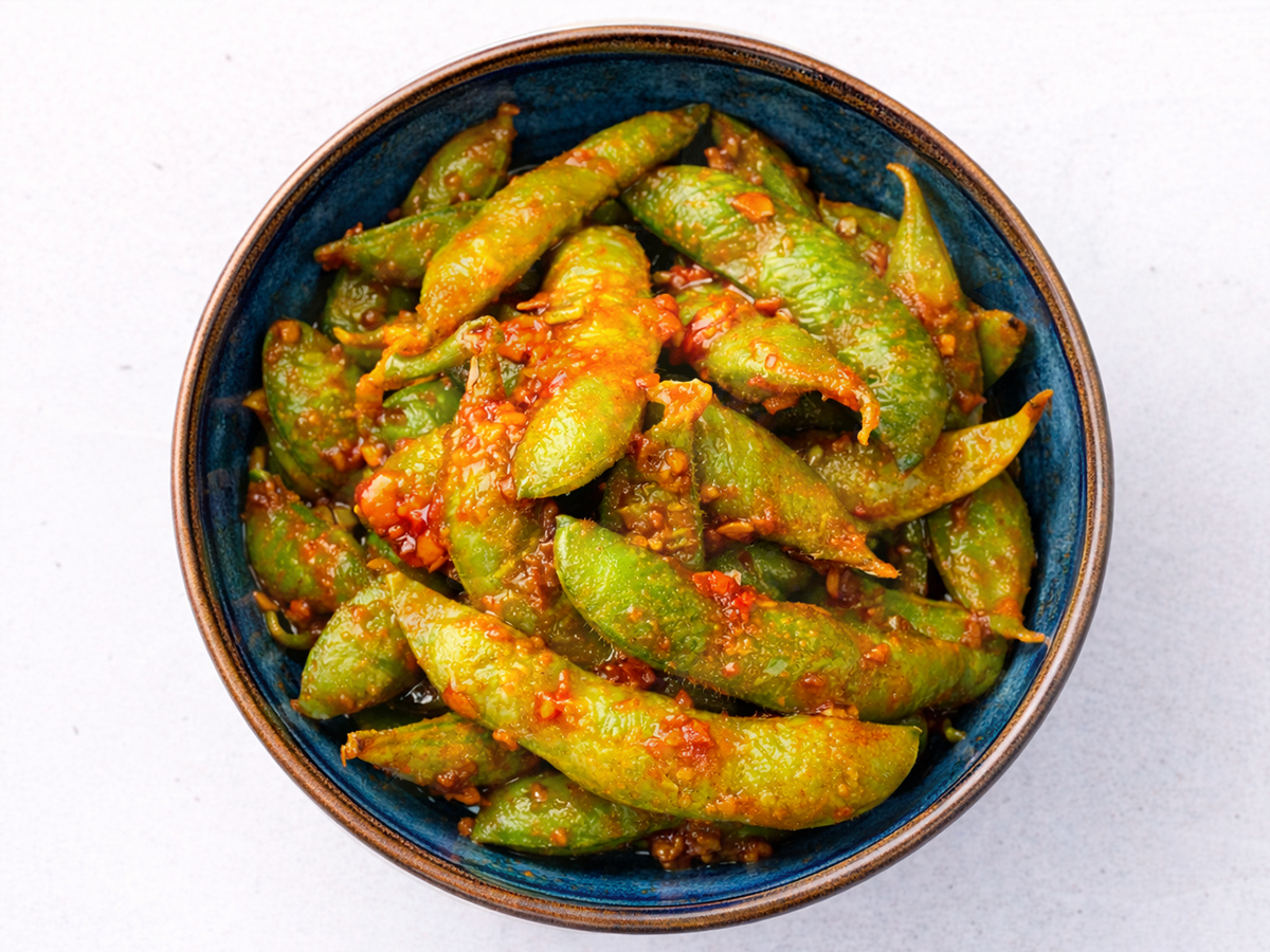 Эдамаме спайси