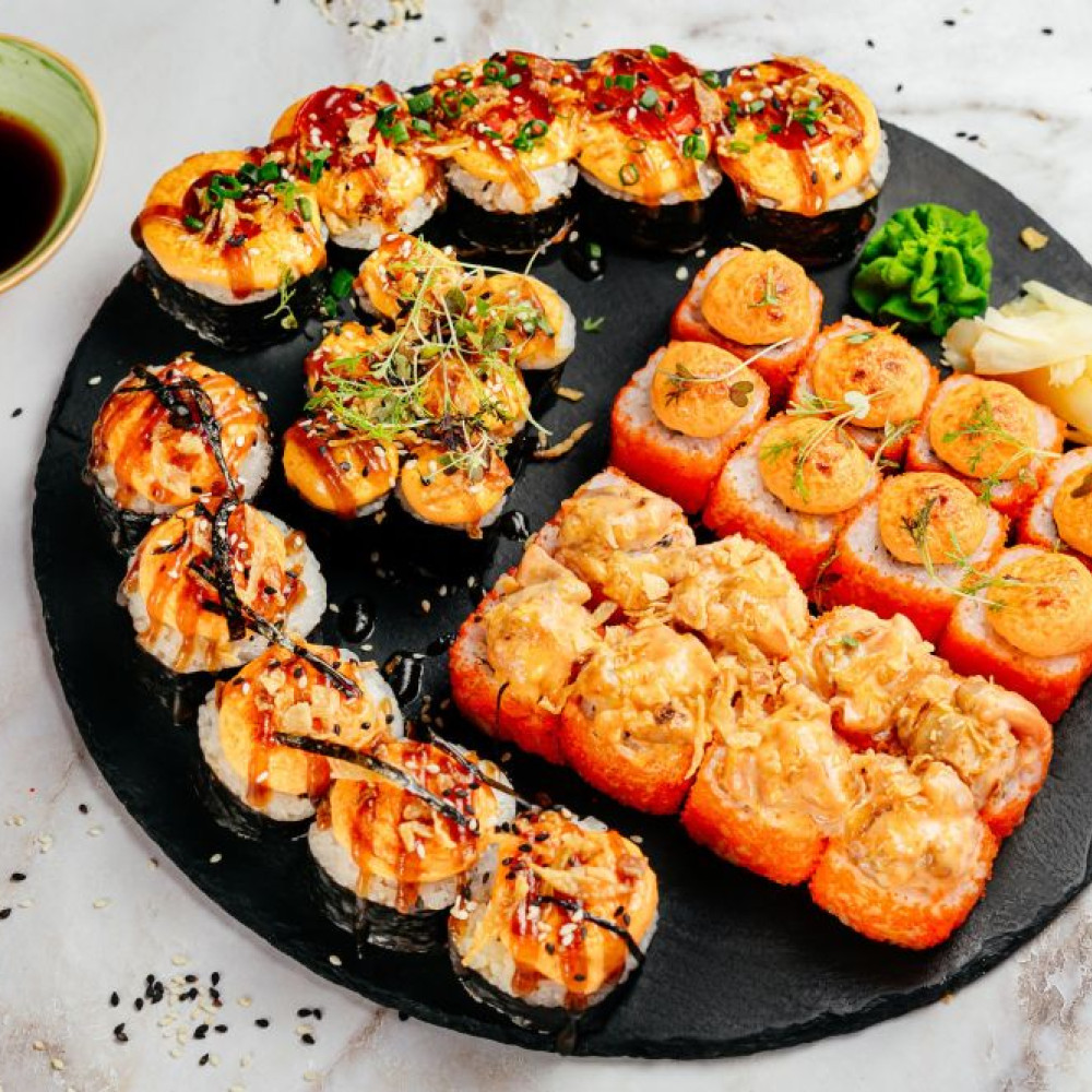 Сет запеченный