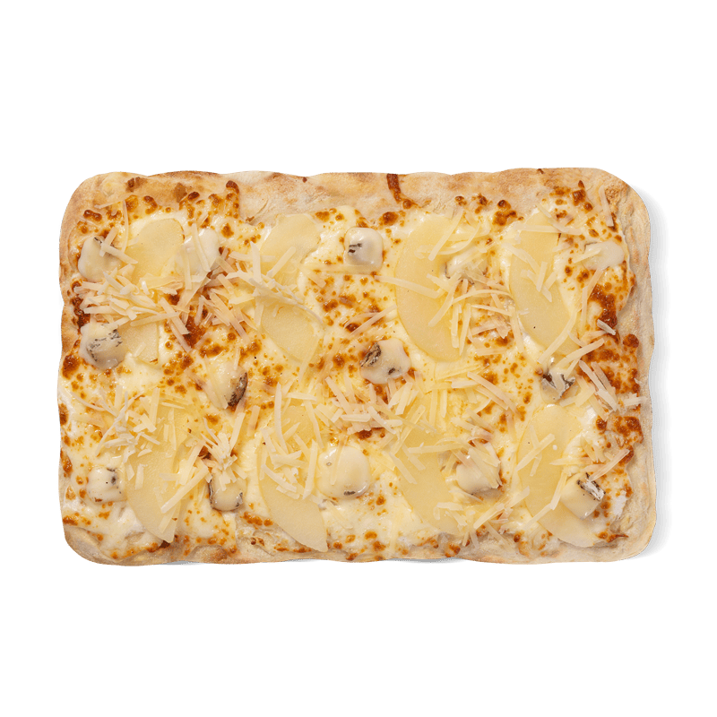 Римская пицца "С голубым сыром и грушей" 20*30см