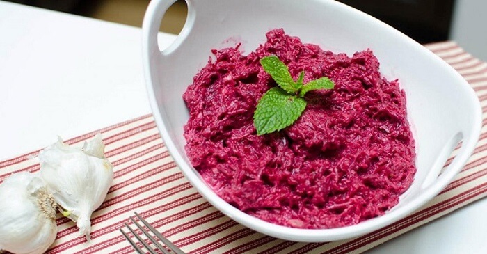 СВЕКЛА С ЧЕСНОКОМ
