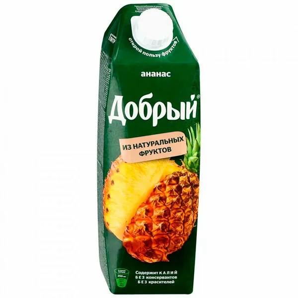 Сок "Добрый" Ананас 1л
