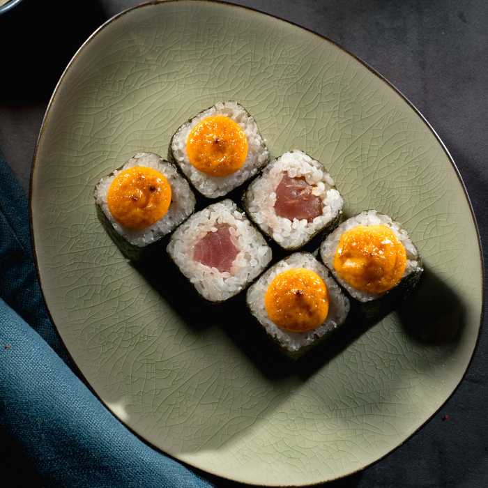 Запеченные маки с тунцом