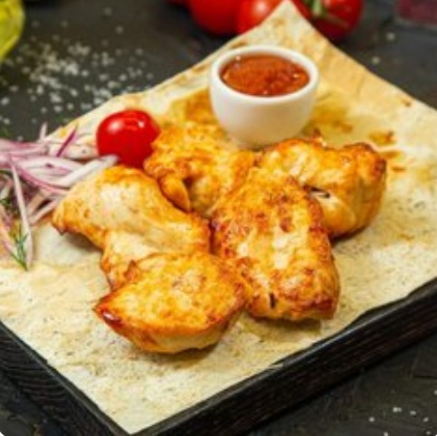 Шашлык из куриной грудки