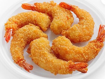 Креветки жареные 