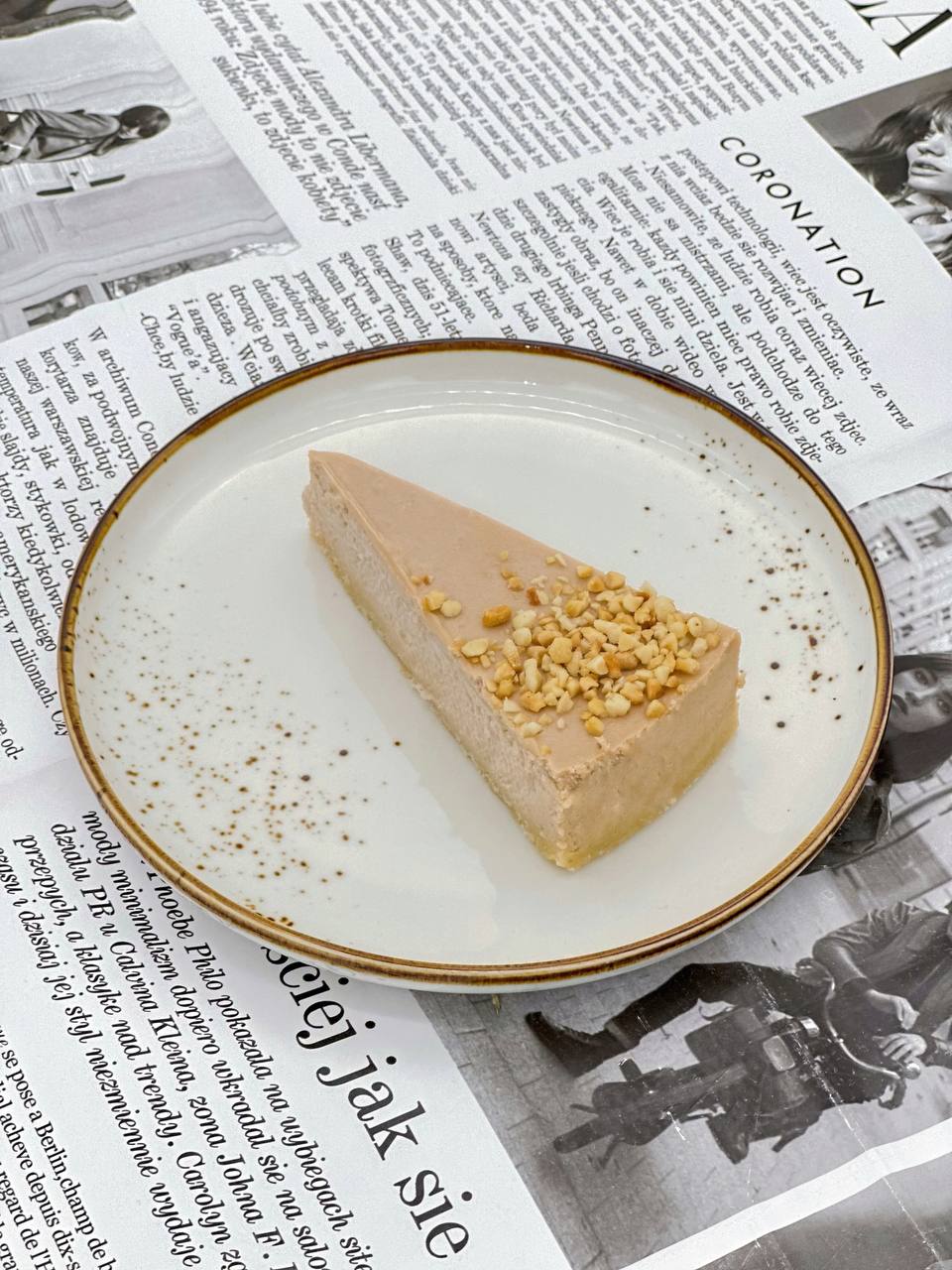 Чизкейк «Карамельный с арахисом»