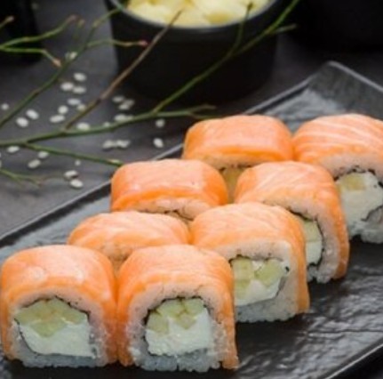 Филадельфия с яблоком