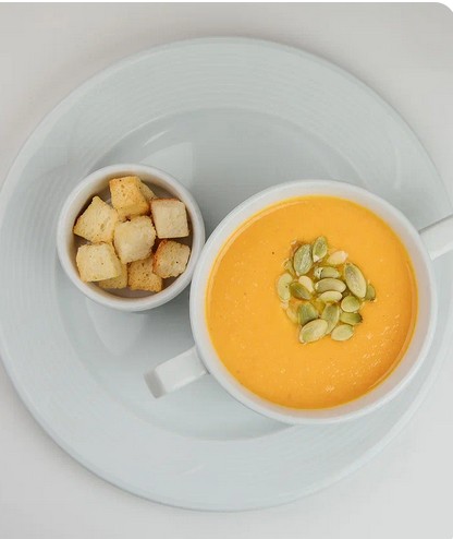 Суп пюре из тыквы