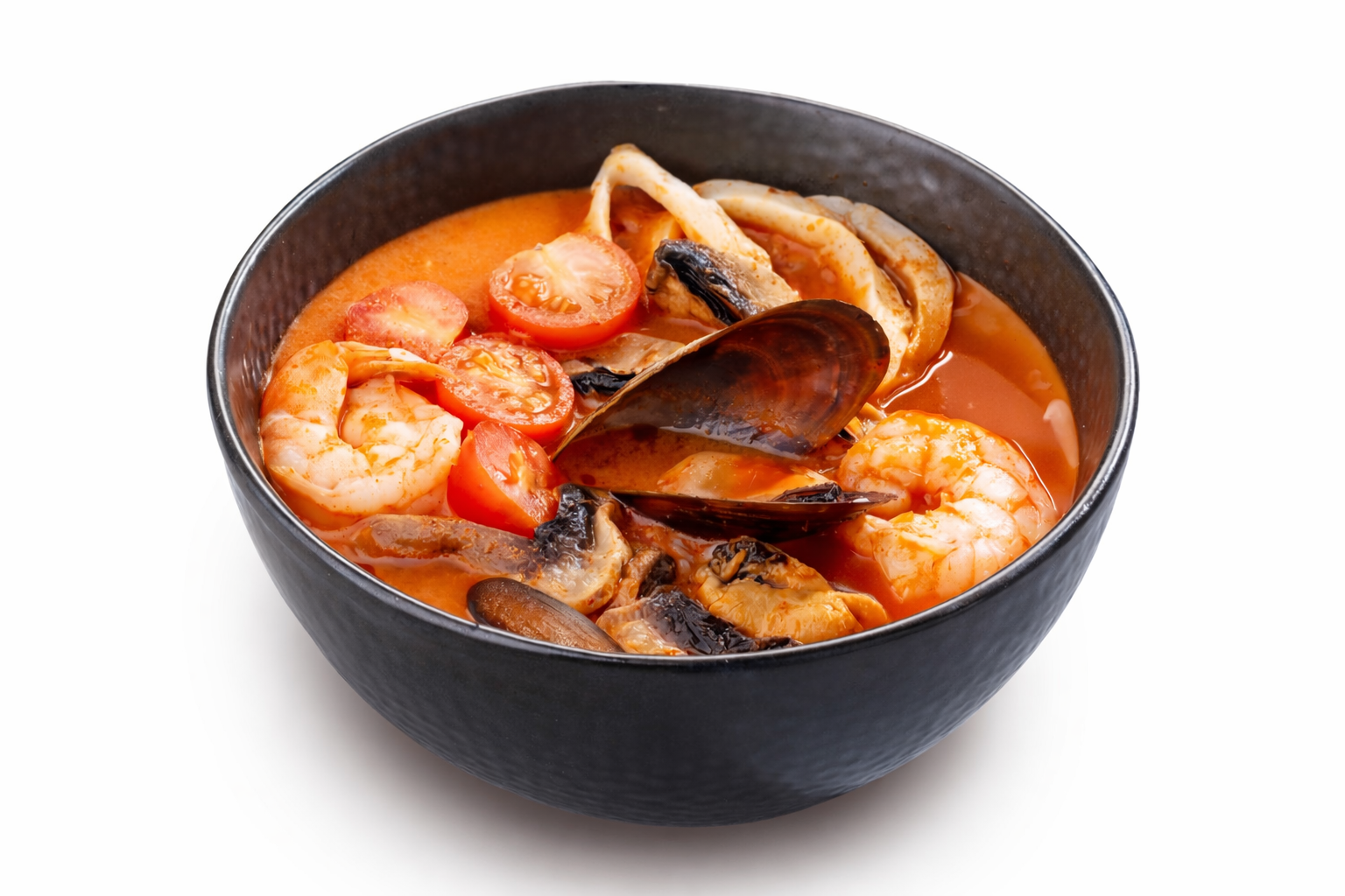 Том Ям с морепродуктами