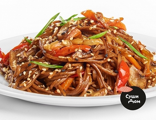 Соба с овощами