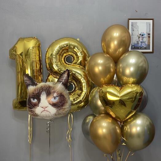 Грустный кот