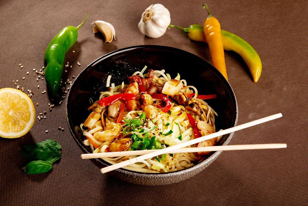 WOK «Лапша удон с морепродуктами»
