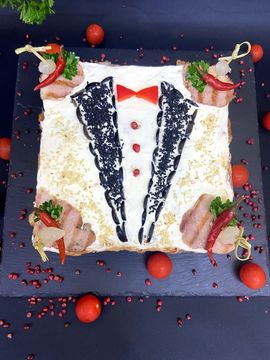 Торт Мясо барбекю 1,5 кг