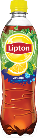ЧАЙ ХОЛОДНЫЙ ЛИПТОН ЛИМОН 0,5 Л.